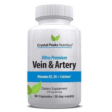 Vein & Artery Support – Promotes Healthy Circulation & Blood Flow – 60 Capsules