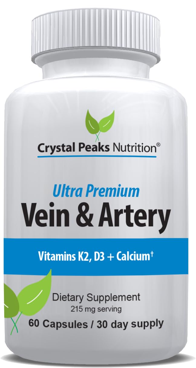 Vein & Artery Support – Promotes Healthy Circulation & Blood Flow – 60 Capsules