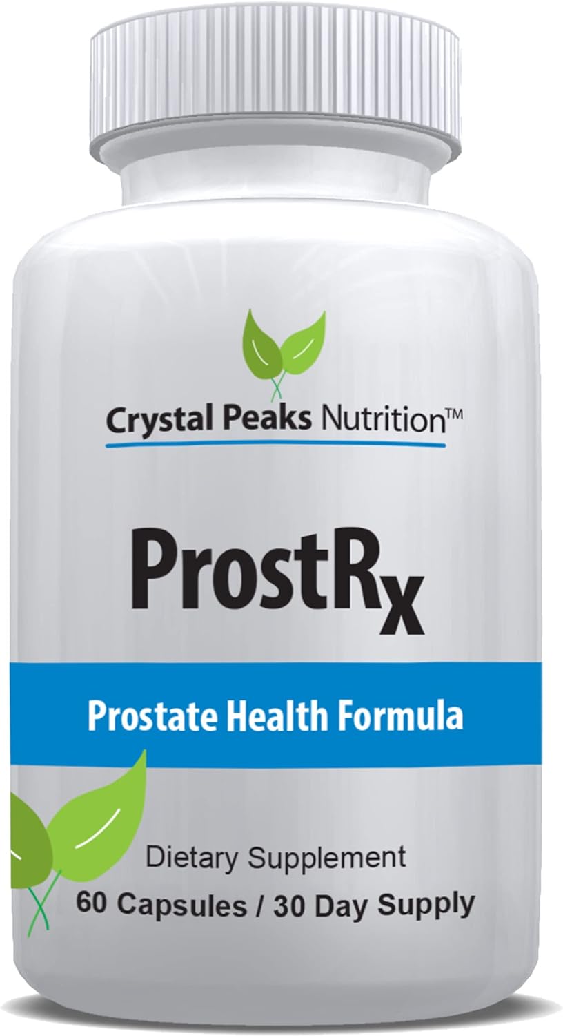 Extra Strength Prostate Support Supplement - Less urgency, fewer nighttime bathroom visits. Beta-Sitosterol, Saw Palmetto plus 28 additional prostate nutrients - 60 Capsules