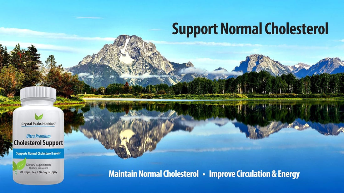 Cholesterol Supplement - All-Natural Ingredients to Support Normal Colesterol Levels. Supports Optimal Circulation. 60 Capsules